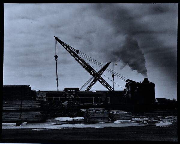 [156 Views of Ford River Rouge Automobile Plant and Workers, Dearborn, Michigan, Commissioned by Fortune Magazine for the Article "The Rebirth of Ford", Published May 1947], Walker Evans (American, St. Louis, Missouri 1903–1975 New Haven, Connecticut), Film negative