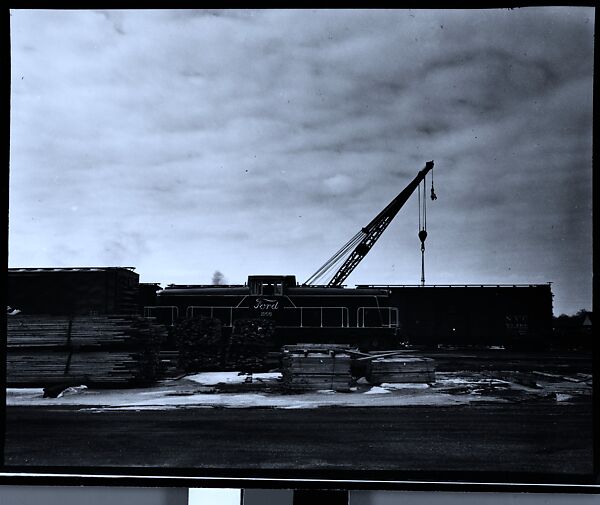 [156 Views of Ford River Rouge Automobile Plant and Workers, Dearborn, Michigan, Commissioned by Fortune Magazine for the Article "The Rebirth of Ford", Published May 1947], Walker Evans (American, St. Louis, Missouri 1903–1975 New Haven, Connecticut), Film negative