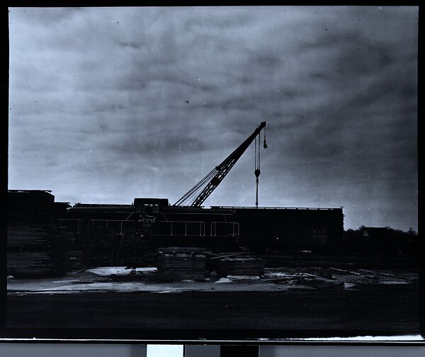 [156 Views of Ford River Rouge Automobile Plant and Workers, Dearborn, Michigan, Commissioned by Fortune Magazine for the Article "The Rebirth of Ford", Published May 1947], Walker Evans (American, St. Louis, Missouri 1903–1975 New Haven, Connecticut), Film negative