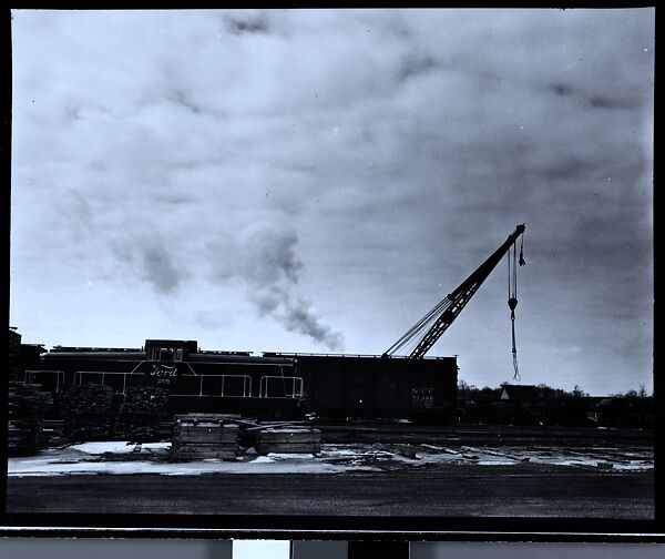 [156 Views of Ford River Rouge Automobile Plant and Workers, Dearborn, Michigan, Commissioned by Fortune Magazine for the Article "The Rebirth of Ford", Published May 1947], Walker Evans (American, St. Louis, Missouri 1903–1975 New Haven, Connecticut), Film negative