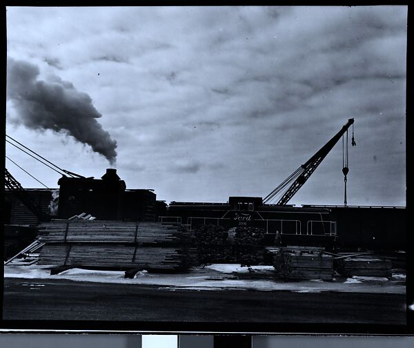 [156 Views of Ford River Rouge Automobile Plant and Workers, Dearborn, Michigan, Commissioned by Fortune Magazine for the Article "The Rebirth of Ford", Published May 1947], Walker Evans (American, St. Louis, Missouri 1903–1975 New Haven, Connecticut), Film negative