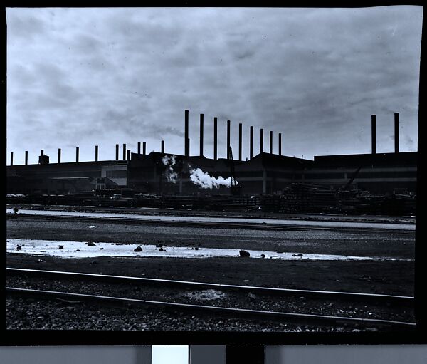 [156 Views of Ford River Rouge Automobile Plant and Workers, Dearborn, Michigan, Commissioned by Fortune Magazine for the Article "The Rebirth of Ford", Published May 1947], Walker Evans (American, St. Louis, Missouri 1903–1975 New Haven, Connecticut), Film negative