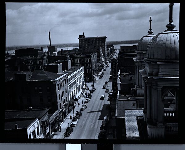 [11 Views of Paducah, Kentucky and Portraits of Evans by Joseph Mitchell, Commissioned by Fortune Magazine for the Article "One Newspaper Town", Published August 1947], Walker Evans (American, St. Louis, Missouri 1903–1975 New Haven, Connecticut), Film negative