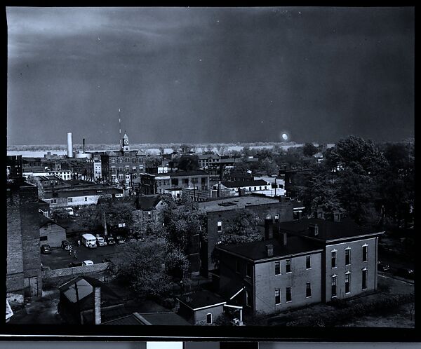 [11 Views of Paducah, Kentucky and Portraits of Evans by Joseph Mitchell, Commissioned by Fortune Magazine for the Article "One Newspaper Town", Published August 1947], Walker Evans (American, St. Louis, Missouri 1903–1975 New Haven, Connecticut), Film negative