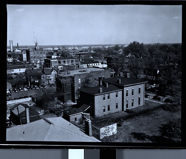 [11 Views of Paducah, Kentucky and Portraits of Evans by Joseph Mitchell, Commissioned by Fortune Magazine for the Article "One Newspaper Town", Published August 1947], Walker Evans (American, St. Louis, Missouri 1903–1975 New Haven, Connecticut), Film negative