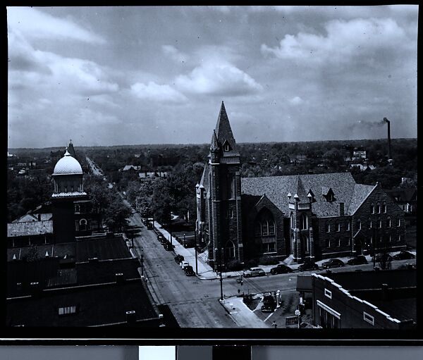 [11 Views of Paducah, Kentucky and Portraits of Evans by Joseph Mitchell, Commissioned by Fortune Magazine for the Article "One Newspaper Town", Published August 1947], Walker Evans (American, St. Louis, Missouri 1903–1975 New Haven, Connecticut), Film negative