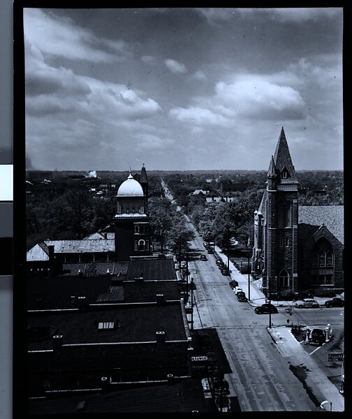 [11 Views of Paducah, Kentucky and Portraits of Evans by Joseph Mitchell, Commissioned by Fortune Magazine for the Article "One Newspaper Town", Published August 1947], Walker Evans (American, St. Louis, Missouri 1903–1975 New Haven, Connecticut), Film negative