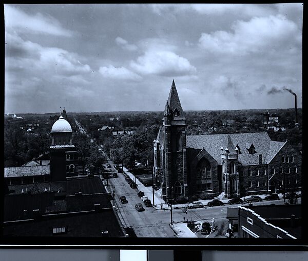 [11 Views of Paducah, Kentucky and Portraits of Evans by Joseph Mitchell, Commissioned by Fortune Magazine for the Article "One Newspaper Town", Published August 1947], Walker Evans (American, St. Louis, Missouri 1903–1975 New Haven, Connecticut), Film negative