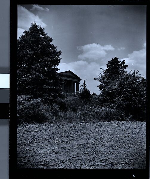 [144 Views of Mississippi Farmlands, Towns, Cemeteries, and Residential and Commercial Architecture, Commissioned by Vogue Magazine for the Article "Faulkner's Mississippi"], Walker Evans (American, St. Louis, Missouri 1903–1975 New Haven, Connecticut), Film negative