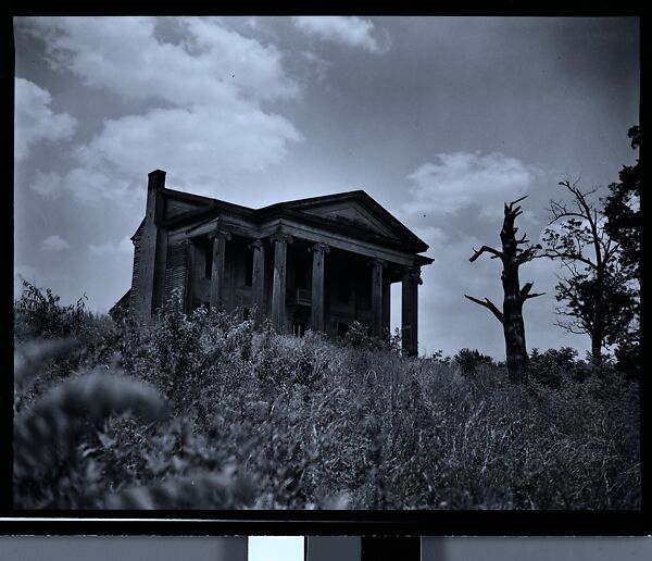[144 Views of Mississippi Farmlands, Towns, Cemeteries, and Residential and Commercial Architecture, Commissioned by Vogue Magazine for the Article "Faulkner's Mississippi"], Walker Evans (American, St. Louis, Missouri 1903–1975 New Haven, Connecticut), Film negative