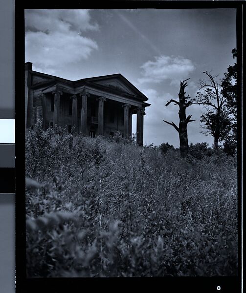 [144 Views of Mississippi Farmlands, Towns, Cemeteries, and Residential and Commercial Architecture, Commissioned by Vogue Magazine for the Article "Faulkner's Mississippi"], Walker Evans (American, St. Louis, Missouri 1903–1975 New Haven, Connecticut), Film negative