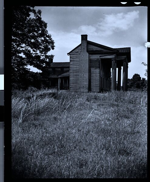 [144 Views of Mississippi Farmlands, Towns, Cemeteries, and Residential and Commercial Architecture, Commissioned by Vogue Magazine for the Article "Faulkner's Mississippi"], Walker Evans (American, St. Louis, Missouri 1903–1975 New Haven, Connecticut), Film negative