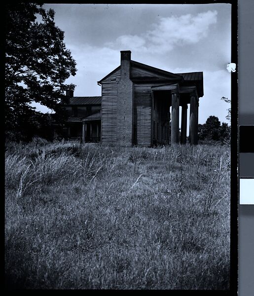[144 Views of Mississippi Farmlands, Towns, Cemeteries, and Residential and Commercial Architecture, Commissioned by Vogue Magazine for the Article "Faulkner's Mississippi"], Walker Evans (American, St. Louis, Missouri 1903–1975 New Haven, Connecticut), Film negative