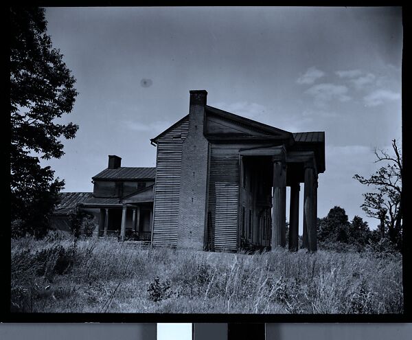 [144 Views of Mississippi Farmlands, Towns, Cemeteries, and Residential and Commercial Architecture, Commissioned by Vogue Magazine for the Article "Faulkner's Mississippi"], Walker Evans (American, St. Louis, Missouri 1903–1975 New Haven, Connecticut), Film negative