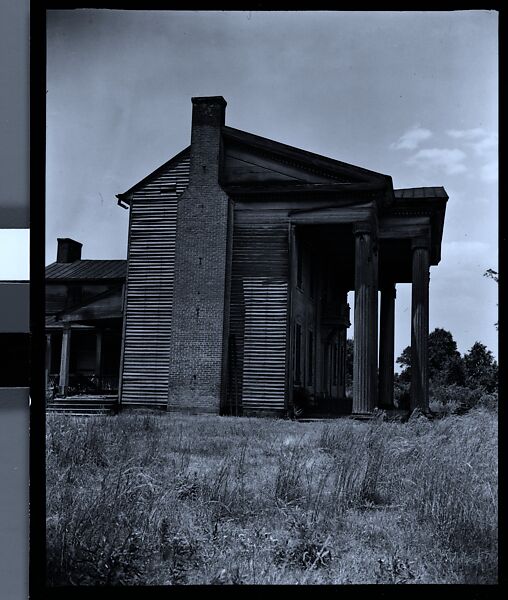 [144 Views of Mississippi Farmlands, Towns, Cemeteries, and Residential and Commercial Architecture, Commissioned by Vogue Magazine for the Article "Faulkner's Mississippi"], Walker Evans (American, St. Louis, Missouri 1903–1975 New Haven, Connecticut), Film negative