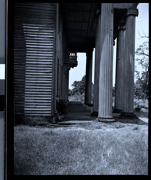 [144 Views of Mississippi Farmlands, Towns, Cemeteries, and Residential and Commercial Architecture, Commissioned by Vogue Magazine for the Article "Faulkner's Mississippi"], Walker Evans (American, St. Louis, Missouri 1903–1975 New Haven, Connecticut), Film negative