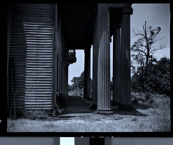 [144 Views of Mississippi Farmlands, Towns, Cemeteries, and Residential and Commercial Architecture, Commissioned by Vogue Magazine for the Article "Faulkner's Mississippi"], Walker Evans (American, St. Louis, Missouri 1903–1975 New Haven, Connecticut), Film negative