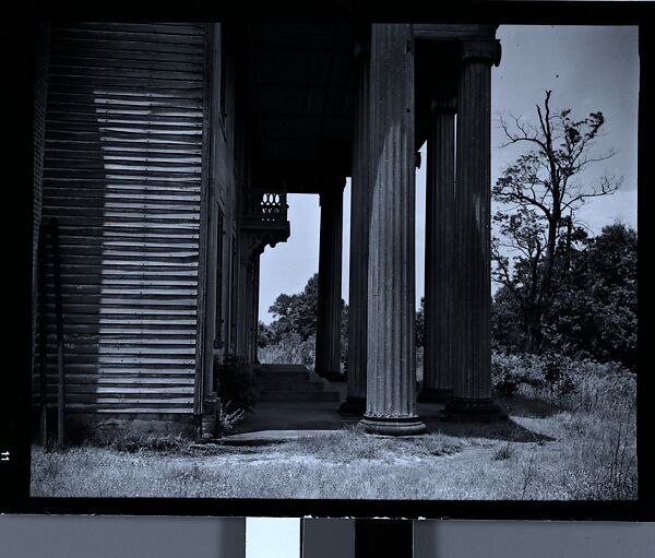 [144 Views of Mississippi Farmlands, Towns, Cemeteries, and Residential and Commercial Architecture, Commissioned by Vogue Magazine for the Article "Faulkner's Mississippi"], Walker Evans (American, St. Louis, Missouri 1903–1975 New Haven, Connecticut), Film negative