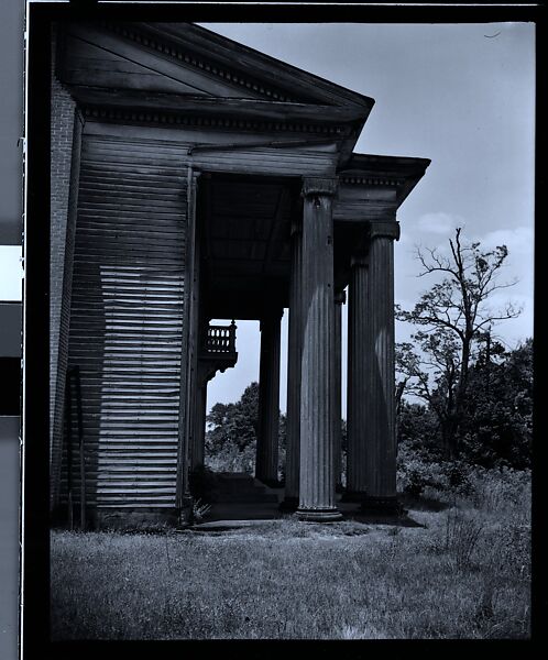 [144 Views of Mississippi Farmlands, Towns, Cemeteries, and Residential and Commercial Architecture, Commissioned by Vogue Magazine for the Article "Faulkner's Mississippi"], Walker Evans (American, St. Louis, Missouri 1903–1975 New Haven, Connecticut), Film negative