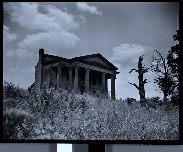 [144 Views of Mississippi Farmlands, Towns, Cemeteries, and Residential and Commercial Architecture, Commissioned by Vogue Magazine for the Article "Faulkner's Mississippi"], Walker Evans (American, St. Louis, Missouri 1903–1975 New Haven, Connecticut), Film negative