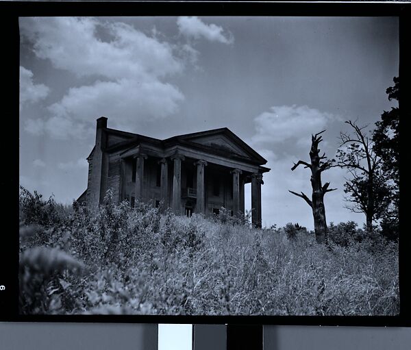 [144 Views of Mississippi Farmlands, Towns, Cemeteries, and Residential and Commercial Architecture, Commissioned by Vogue Magazine for the Article "Faulkner's Mississippi"], Walker Evans (American, St. Louis, Missouri 1903–1975 New Haven, Connecticut), Film negative