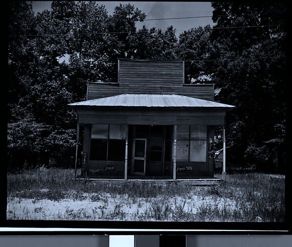 [144 Views of Mississippi Farmlands, Towns, Cemeteries, and Residential and Commercial Architecture, Commissioned by Vogue Magazine for the Article "Faulkner's Mississippi"], Walker Evans (American, St. Louis, Missouri 1903–1975 New Haven, Connecticut), Film negative