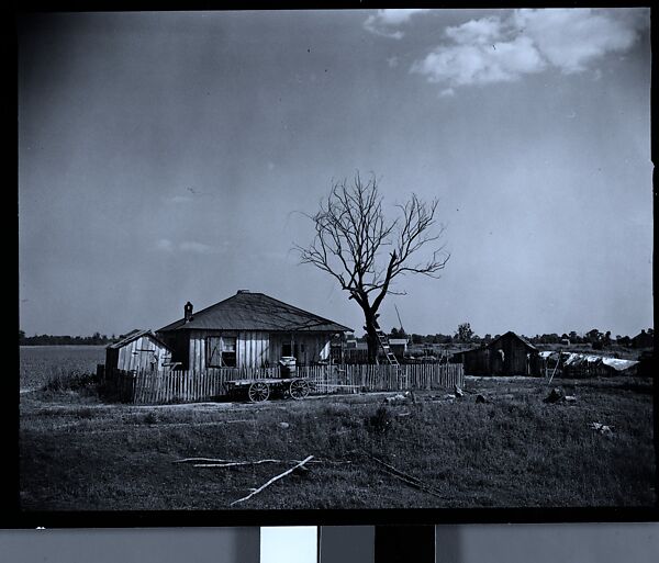 [144 Views of Mississippi Farmlands, Towns, Cemeteries, and Residential and Commercial Architecture, Commissioned by Vogue Magazine for the Article "Faulkner's Mississippi"], Walker Evans (American, St. Louis, Missouri 1903–1975 New Haven, Connecticut), Film negative