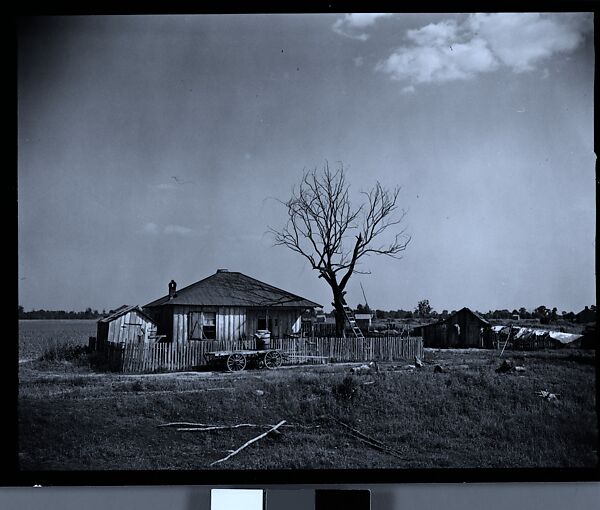 [144 Views of Mississippi Farmlands, Towns, Cemeteries, and Residential and Commercial Architecture, Commissioned by Vogue Magazine for the Article "Faulkner's Mississippi"], Walker Evans (American, St. Louis, Missouri 1903–1975 New Haven, Connecticut), Film negative