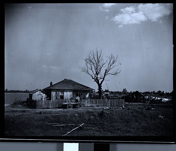 [144 Views of Mississippi Farmlands, Towns, Cemeteries, and Residential and Commercial Architecture, Commissioned by Vogue Magazine for the Article "Faulkner's Mississippi"], Walker Evans (American, St. Louis, Missouri 1903–1975 New Haven, Connecticut), Film negative