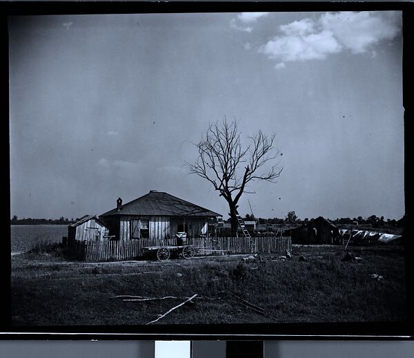 [144 Views of Mississippi Farmlands, Towns, Cemeteries, and Residential and Commercial Architecture, Commissioned by Vogue Magazine for the Article "Faulkner's Mississippi"], Walker Evans (American, St. Louis, Missouri 1903–1975 New Haven, Connecticut), Film negative