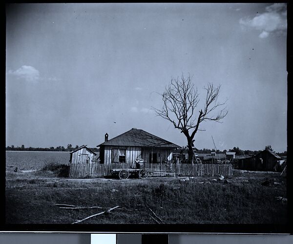 [144 Views of Mississippi Farmlands, Towns, Cemeteries, and Residential and Commercial Architecture, Commissioned by Vogue Magazine for the Article "Faulkner's Mississippi"], Walker Evans (American, St. Louis, Missouri 1903–1975 New Haven, Connecticut), Film negative
