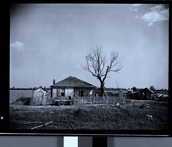 [144 Views of Mississippi Farmlands, Towns, Cemeteries, and Residential and Commercial Architecture, Commissioned by Vogue Magazine for the Article "Faulkner's Mississippi"], Walker Evans (American, St. Louis, Missouri 1903–1975 New Haven, Connecticut), Film negative