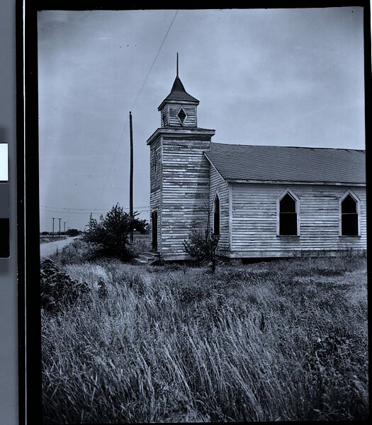 [144 Views of Mississippi Farmlands, Towns, Cemeteries, and Residential and Commercial Architecture, Commissioned by Vogue Magazine for the Article "Faulkner's Mississippi"], Walker Evans (American, St. Louis, Missouri 1903–1975 New Haven, Connecticut), Film negative