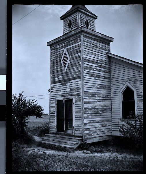 [144 Views of Mississippi Farmlands, Towns, Cemeteries, and Residential and Commercial Architecture, Commissioned by Vogue Magazine for the Article "Faulkner's Mississippi"], Walker Evans (American, St. Louis, Missouri 1903–1975 New Haven, Connecticut), Film negative