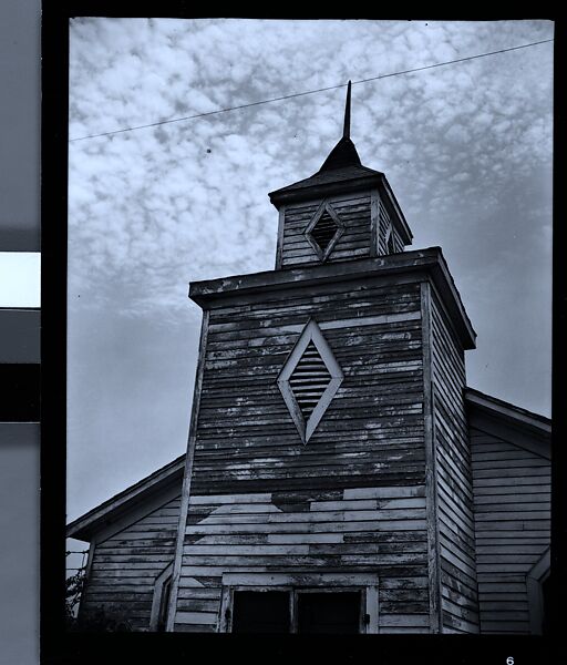 [144 Views of Mississippi Farmlands, Towns, Cemeteries, and Residential and Commercial Architecture, Commissioned by Vogue Magazine for the Article "Faulkner's Mississippi"], Walker Evans (American, St. Louis, Missouri 1903–1975 New Haven, Connecticut), Film negative