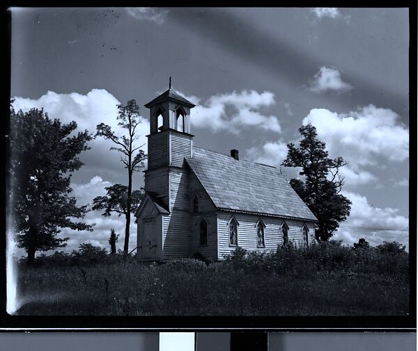 [144 Views of Mississippi Farmlands, Towns, Cemeteries, and Residential and Commercial Architecture, Commissioned by Vogue Magazine for the Article "Faulkner's Mississippi"], Walker Evans (American, St. Louis, Missouri 1903–1975 New Haven, Connecticut), Film negative