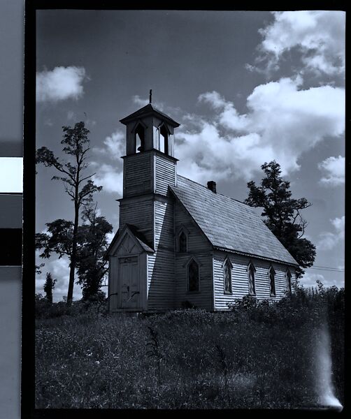 [144 Views of Mississippi Farmlands, Towns, Cemeteries, and Residential and Commercial Architecture, Commissioned by Vogue Magazine for the Article "Faulkner's Mississippi"], Walker Evans (American, St. Louis, Missouri 1903–1975 New Haven, Connecticut), Film negative