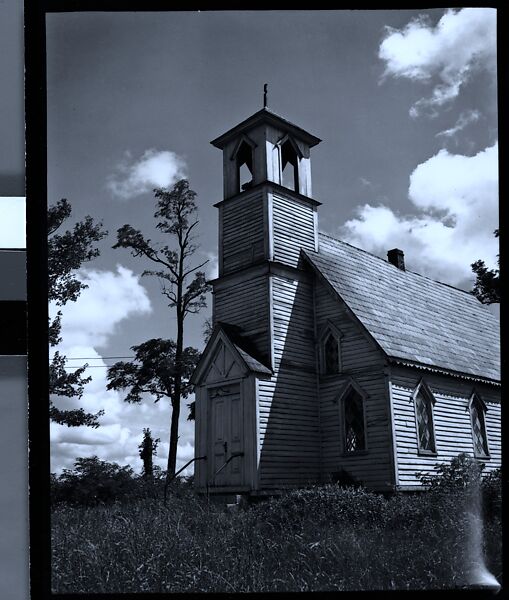 [144 Views of Mississippi Farmlands, Towns, Cemeteries, and Residential and Commercial Architecture, Commissioned by Vogue Magazine for the Article "Faulkner's Mississippi"], Walker Evans (American, St. Louis, Missouri 1903–1975 New Haven, Connecticut), Film negative