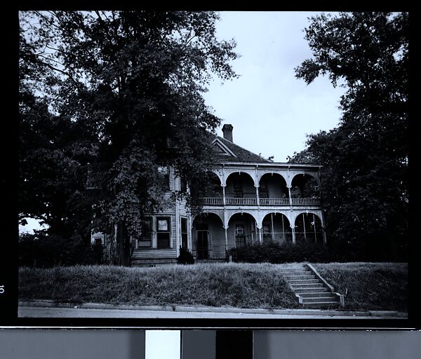 [144 Views of Mississippi Farmlands, Towns, Cemeteries, and Residential and Commercial Architecture, Commissioned by Vogue Magazine for the Article "Faulkner's Mississippi"], Walker Evans (American, St. Louis, Missouri 1903–1975 New Haven, Connecticut), Film negative