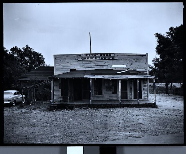 [144 Views of Mississippi Farmlands, Towns, Cemeteries, and Residential and Commercial Architecture, Commissioned by Vogue Magazine for the Article "Faulkner's Mississippi"], Walker Evans (American, St. Louis, Missouri 1903–1975 New Haven, Connecticut), Film negative