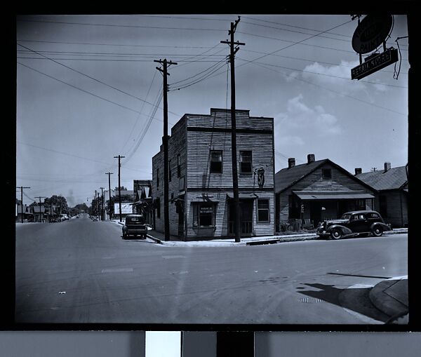 [144 Views of Mississippi Farmlands, Towns, Cemeteries, and Residential and Commercial Architecture, Commissioned by Vogue Magazine for the Article "Faulkner's Mississippi"], Walker Evans (American, St. Louis, Missouri 1903–1975 New Haven, Connecticut), Film negative