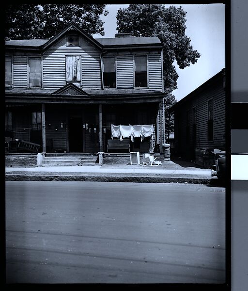 [144 Views of Mississippi Farmlands, Towns, Cemeteries, and Residential and Commercial Architecture, Commissioned by Vogue Magazine for the Article "Faulkner's Mississippi"], Walker Evans (American, St. Louis, Missouri 1903–1975 New Haven, Connecticut), Film negative