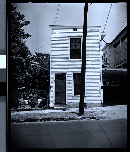[144 Views of Mississippi Farmlands, Towns, Cemeteries, and Residential and Commercial Architecture, Commissioned by Vogue Magazine for the Article "Faulkner's Mississippi"], Walker Evans (American, St. Louis, Missouri 1903–1975 New Haven, Connecticut), Film negative