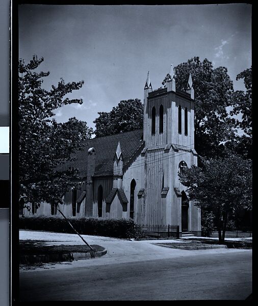 [144 Views of Mississippi Farmlands, Towns, Cemeteries, and Residential and Commercial Architecture, Commissioned by Vogue Magazine for the Article "Faulkner's Mississippi"], Walker Evans (American, St. Louis, Missouri 1903–1975 New Haven, Connecticut), Film negative