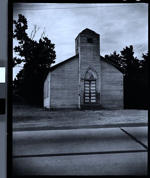 [144 Views of Mississippi Farmlands, Towns, Cemeteries, and Residential and Commercial Architecture, Commissioned by Vogue Magazine for the Article "Faulkner's Mississippi"], Walker Evans (American, St. Louis, Missouri 1903–1975 New Haven, Connecticut), Film negative