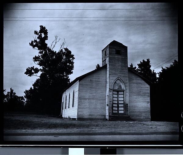 [144 Views of Mississippi Farmlands, Towns, Cemeteries, and Residential and Commercial Architecture, Commissioned by Vogue Magazine for the Article "Faulkner's Mississippi"], Walker Evans (American, St. Louis, Missouri 1903–1975 New Haven, Connecticut), Film negative