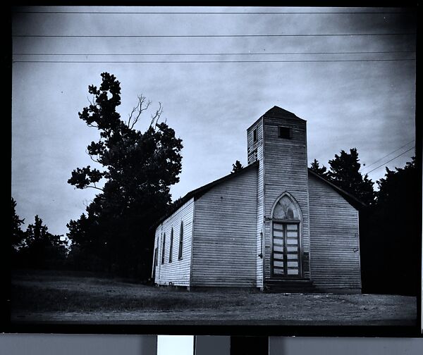 [144 Views of Mississippi Farmlands, Towns, Cemeteries, and Residential and Commercial Architecture, Commissioned by Vogue Magazine for the Article "Faulkner's Mississippi"], Walker Evans (American, St. Louis, Missouri 1903–1975 New Haven, Connecticut), Film negative