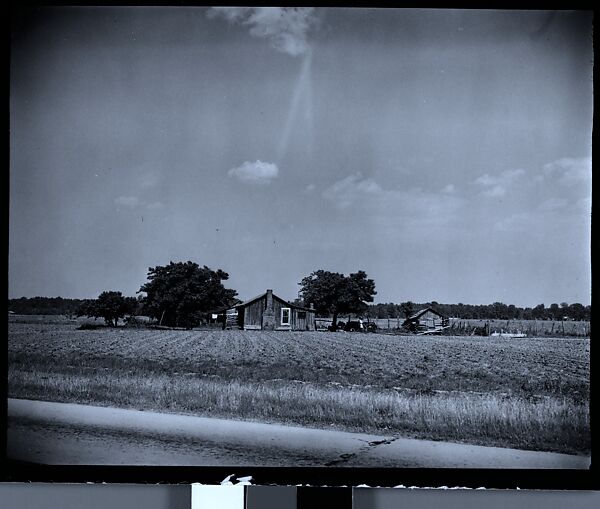 [144 Views of Mississippi Farmlands, Towns, Cemeteries, and Residential and Commercial Architecture, Commissioned by Vogue Magazine for the Article "Faulkner's Mississippi"], Walker Evans (American, St. Louis, Missouri 1903–1975 New Haven, Connecticut), Film negative
