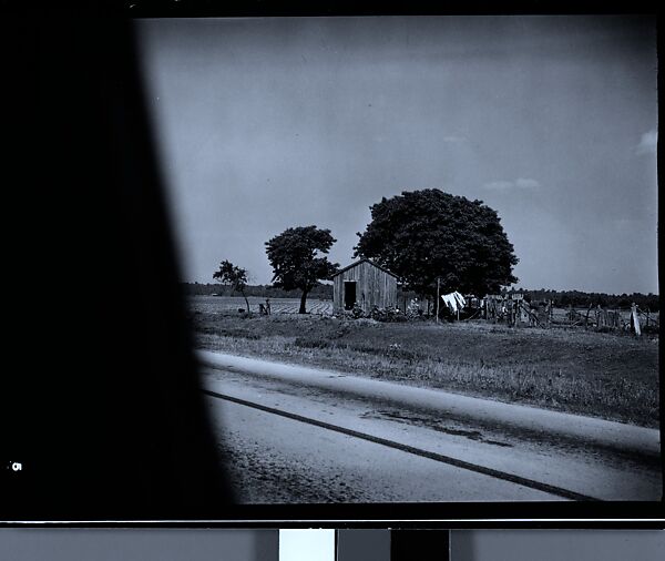 [144 Views of Mississippi Farmlands, Towns, Cemeteries, and Residential and Commercial Architecture, Commissioned by Vogue Magazine for the Article "Faulkner's Mississippi"], Walker Evans (American, St. Louis, Missouri 1903–1975 New Haven, Connecticut), Film negative