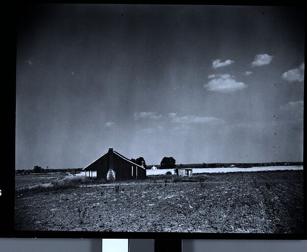 [144 Views of Mississippi Farmlands, Towns, Cemeteries, and Residential and Commercial Architecture, Commissioned by Vogue Magazine for the Article "Faulkner's Mississippi"], Walker Evans (American, St. Louis, Missouri 1903–1975 New Haven, Connecticut), Film negative